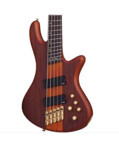 Schecter Stiletto Studio-5 FF Electric Bass Honey Satin sku number SCHECTER2794