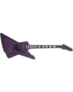 Schecter E-1 FR S Special Edition guitar in Trans Purple Burst sku number SCHECTER3071