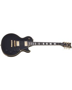 Schecter Solo-II Custom guitar in Aged Black Satin sku number SCHECTER658