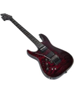 Schecter Hellraiser C-1 FR S LH guitar in Black Cherry sku number SCHECTER1828
