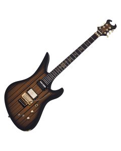 Schecter Synyster Custom-S guitar in Satin Gold Burst sku number SCHECTER1743