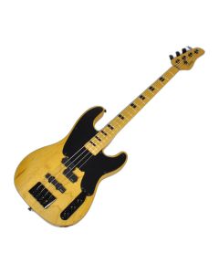 Schecter Model-T Session bass in Aged Natural Satin sku number SCHECTER2848