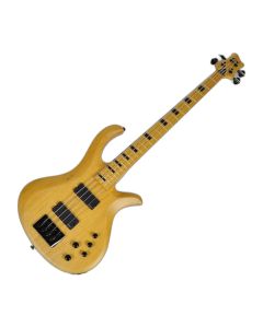Schecter Riot-4 Session bass in Aged Natural Satin sku number SCHECTER2852