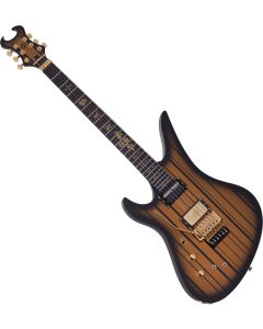 Schecter Synyster Custom-S LH guitar in Satin Gold Burst sku number SCHECTER1744