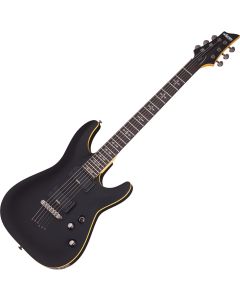 Schecter Demon-6 guitar in Aged Black Satin sku number SCHECTER3660