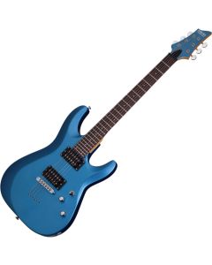 Schecter C-6 Deluxe guitar in Satin Metallic Light Blue sku number SCHECTER431