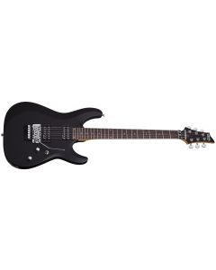 Schecter C-6 FR Deluxe guitar in Satin Black sku number SCHECTER434