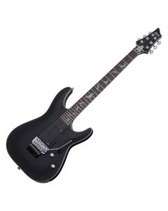 Schecter Damien Platinum 6 FR guitar in Satin Black sku number SCHECTER1183