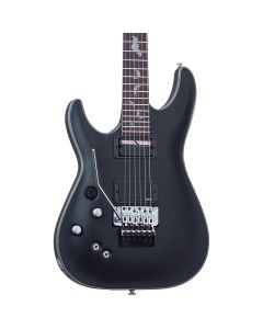 Schecter Damien Platinum-6 FR S LH guitar in Satin Black sku number SCHECTER1190