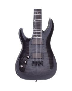 Schecter Hellraiser Hybrid C-7 LH guitar in Trans Black Burst sku number SCHECTER1930