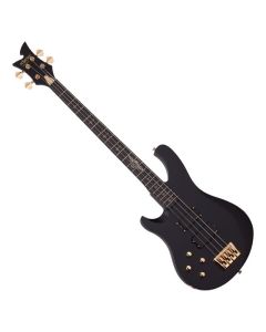 Schecter Johnny Christ Bass LH bass in Satin Black sku number SCHECTER212