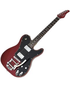 Schecter PT Fastback II B Electric Guitar in Metallic Red Finish sku number SCHECTER2211