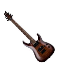 ESP LTD H-200FM Electric Guitar Dark Brown Sunburst B Stock sku number LH200FMDBSB-B