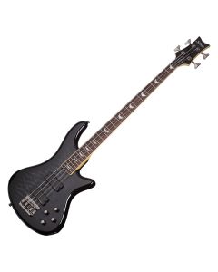 Schecter Stiletto Extreme-4 bass in See-Thru Black sku number SCHECTER2503