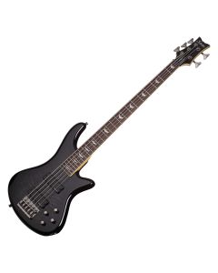 Schecter Stiletto Extreme-5 bass in See-Thru Black sku number SCHECTER2504