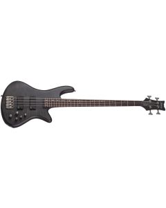 Schecter Stiletto Studio-4 bass in See-Thru Black Satin sku number SCHECTER2711