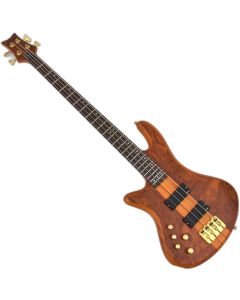 Schecter Stiletto Studio-4 LH bass in Honey Satin sku number SCHECTER2760