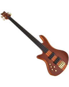 Schecter Stiletto Studio-4 FL LH bass in Honey Satin sku number SCHECTER2765