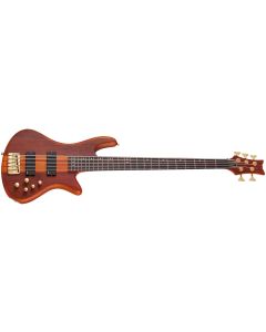 Schecter Stiletto Studio-5 bass in Honey Satin sku number SCHECTER2720
