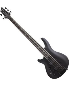 Schecter SLS Evil Twin-5 LH bass in Satin Black sku number SCHECTER1397
