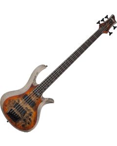 Schecter Riot-5 Bass bass in Inferno Burst sku number SCHECTER1453
