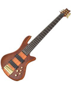 Schecter Stiletto Studio-6 bass in Honey Satin sku number SCHECTER2730