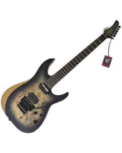 Schecter Reaper-6 FR S guitar in Satin Charcoal Burst sku number SCHECTER1506
