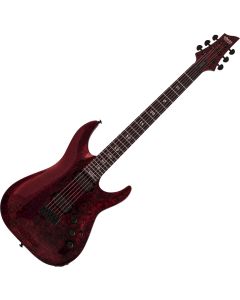 Schecter C-1 Apocalypse guitar in Red Reign sku number SCHECTER3055