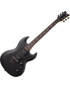 Schecter Demon S-II guitar in Satin Black sku number SCHECTER3664