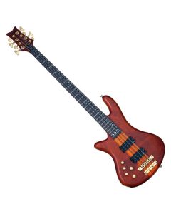 Schecter Stiletto Studio-8 LH bass in Honey Satin sku number SCHECTER2741