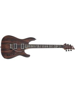 Schecter C-1 Exotic Ebony guitar in Natural Satin sku number SCHECTER3337