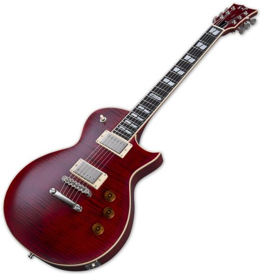 ESP USA Eclipse Electric Guitar in See Thru Black Cherry sku number EUSECSTBC
