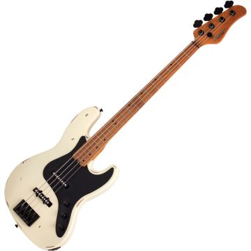 Schecter J-4 Sixx bass in Worn Ivory sku number SCHECTER355