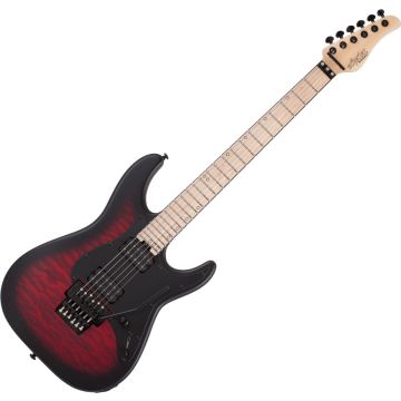 Schecter Miles Dimitri Baker SVSS Electric Guitar Crimson Red Burst Satin sku number SCHECTER2135