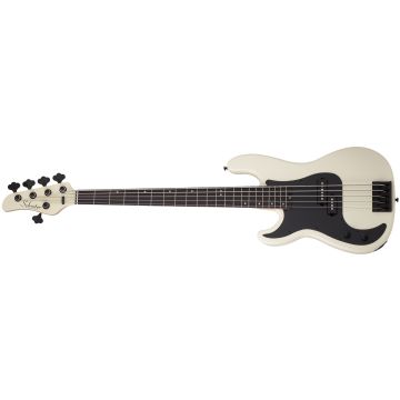 Schecter P-5 LH bass in Ivory sku number SCHECTER2925