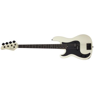 Schecter P-4 LH bass in Ivory sku number SCHECTER2924