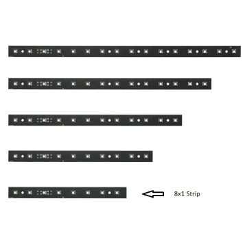 Martin VC-Strip 25 Creative 8x1 LED Video Strip sku number 90357320HU