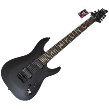 Schecter Damien-7 Electric Guitar Satin Black sku number SCHECTER2472
