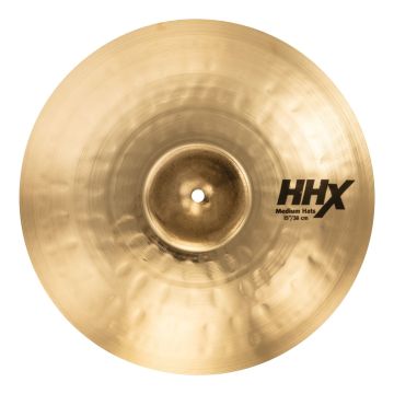 SABIAN 15" HHX Medium Hat Top Brilliant Finish sku number 11502XMB/1