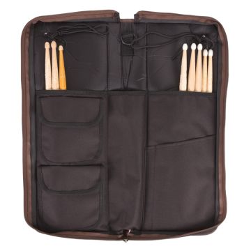 SABIAN Arena Stick Bag (Black With Brown) sku number AS1BB