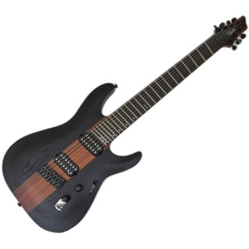 Schecter C-7 Multiscale Rob Scallon guitar in Satin Dark Roast sku number SCHECTER902