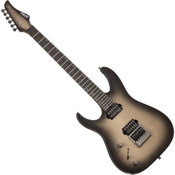 Schecter Banshee Mach-6 Evertune LH guitar in Fallout Burst sku number SCHECTER1420