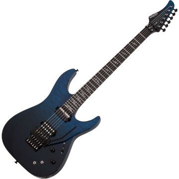Schecter Reaper-6 FR S Elite guitar in Deep Ocean Blue sku number SCHECTER2187