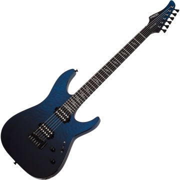 Schecter Reaper-6 Elite guitar in Deep Ocean Blue sku number SCHECTER2186