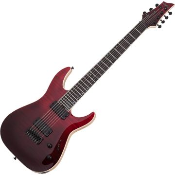 Schecter C-7 SLS Elite guitar in Blood Burst sku number SCHECTER1372