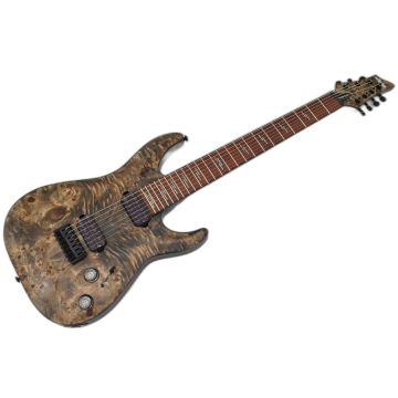 Schecter Omen Elite-7 Guitar in Charcoal sku number SCHECTER2457