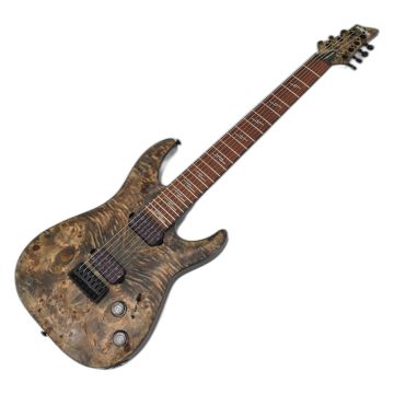Schecter Omen Elite-7 Guitar in Charcoal sku number SCHECTER2457