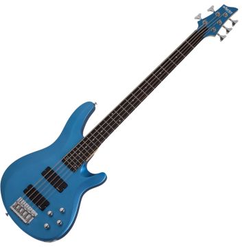 Schecter C-5 Deluxe Bass Satin Metallic Light Blue sku number SCHECTER588