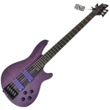 Schecter C-5 GT Bass Satin Trans Purple B-Stock 2624 sku number SCHECTER1533-B2624