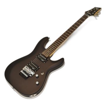 Schecter C-6 FR Deluxe Electric Guitar Satin Black B-Stock 2969 sku number SCHECTER434-B2969